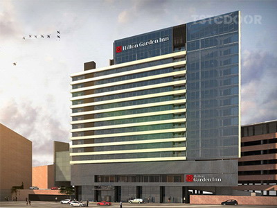 Proyecto Hotel En América del Sur - TMR600 -Puerta Giratoria Manual